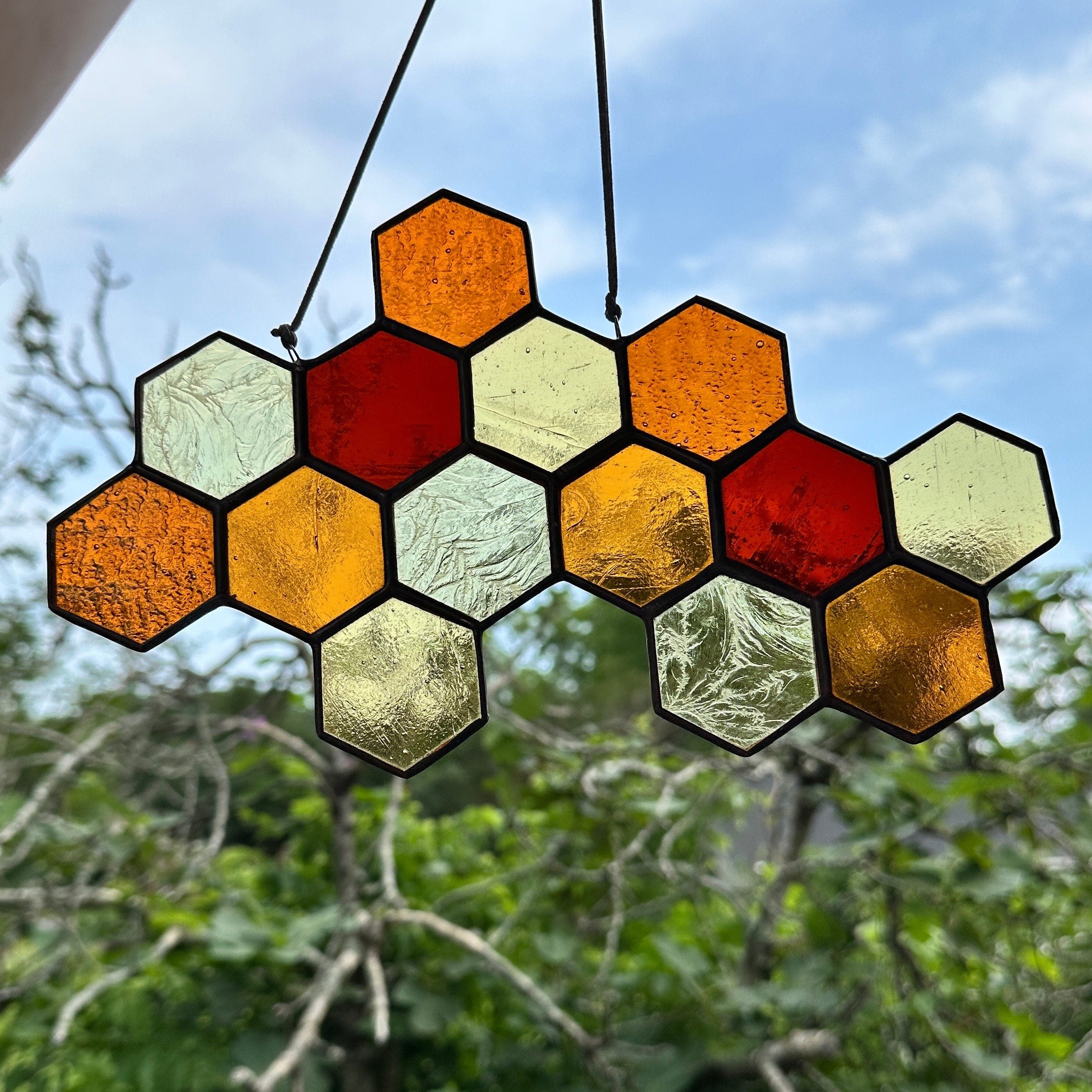 High quality Stained glass honeycomb