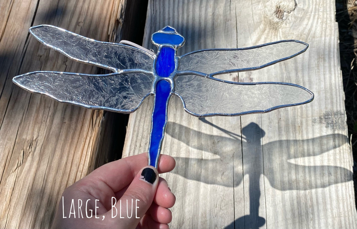 Dragonfly Stained Glass Sun Catcher