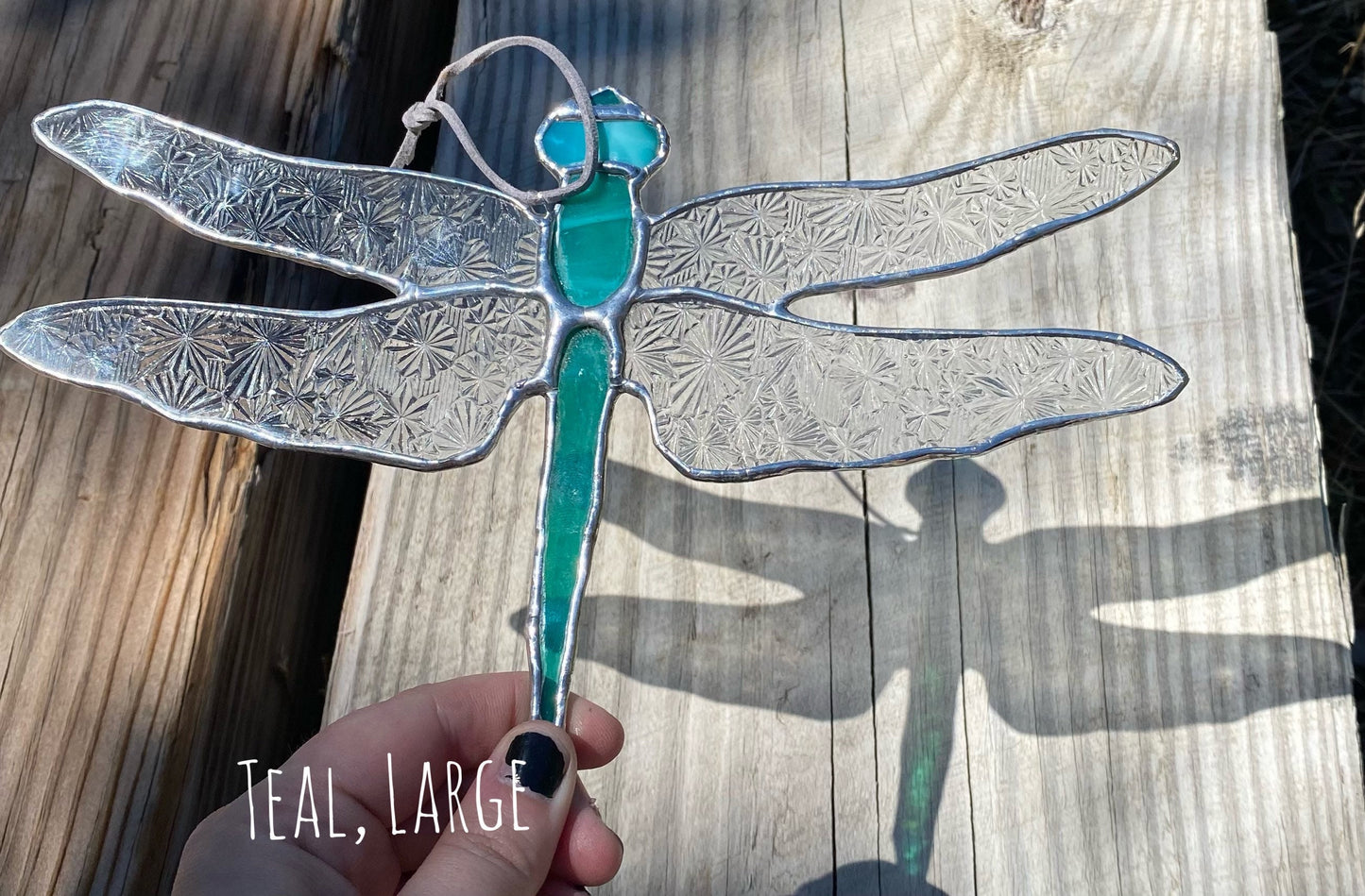 Dragonfly Stained Glass Sun Catcher