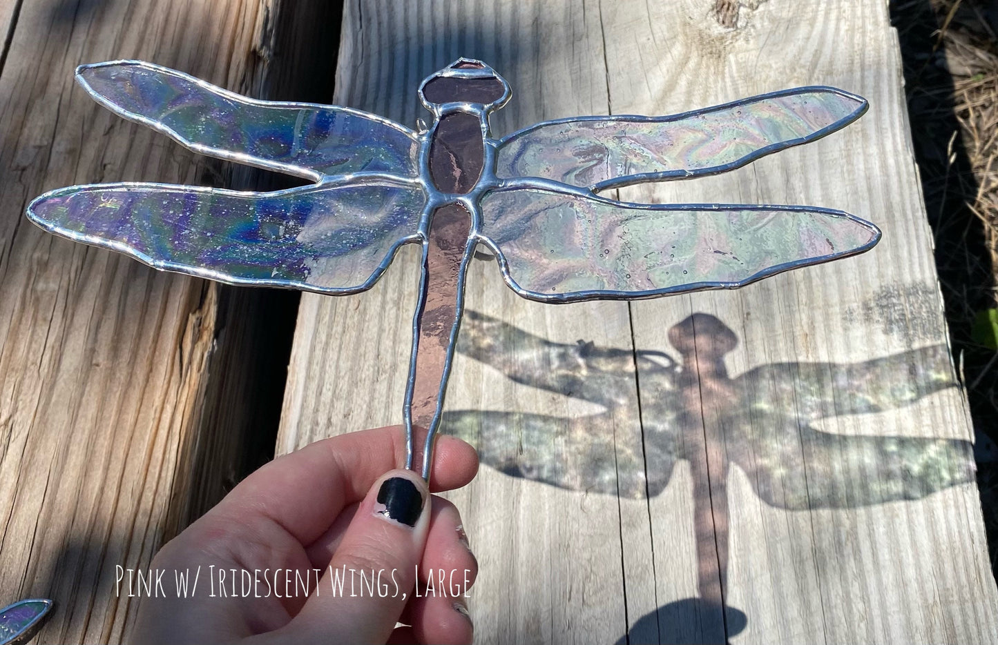 Dragonfly Stained Glass Sun Catcher